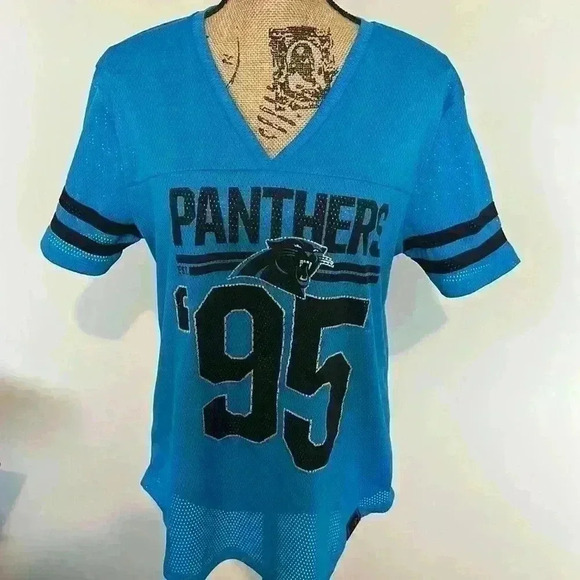 Womens carolina panthers jersey - Picture 1 of 2